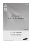 Samsung Refrigerador con tecnología Digital Inverter, 543 LIBACI FDR Manual de Usuario