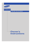 Samsung TX-P2730 User Manual