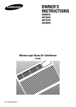 Samsung AW0801B User Manual