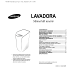 Samsung WA11RA User Manual