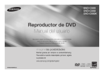 Samsung DVD-C550 Manual de Usuario