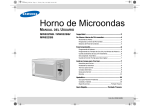 Samsung MW822WB Manual de Usuario