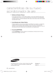 Samsung AS12UAAX Manual de Usuario