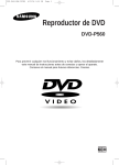 Samsung DVD-P560 Manual de Usuario