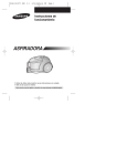 Samsung 1300 W Aspiradoras Sin bolsa VCC4310H14/XAX Manual de Usuario