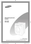 Samsung Lavasecadora 14 kg WD7122CZP Carga frontal Manual de Usuario
