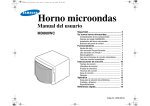 Samsung MD800WC Manual de Usuario