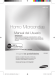 Samsung AME116V/XAX Manual de Usuario