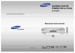 Samsung HT-DB650 Manual de Usuario