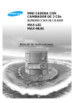 Samsung MAX-L82 Manual de Usuario