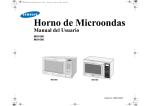 Samsung MS1660WE Manual de Usuario