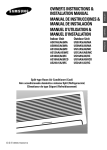 Samsung AS12ABMC Manual de Usuario