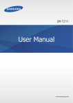 Samsung Galaxy Tab 3 (7.0, 3G) Manual de Usuario(open)
