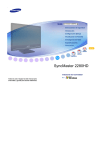 Samsung 2280HD Manual de Usuario