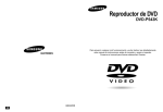 Samsung DVD-P543K Manual de Usuario