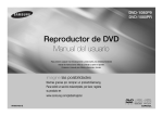 Samsung DVD-1080P9 Manual de Usuario