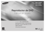 Samsung DVD Player D530 Manual de Usuario