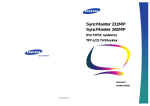 Samsung 241MP manual do usuário