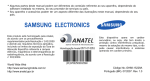 Samsung Samsung U100 manual do usuário
