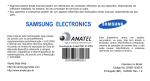 Samsung Samsung E746 manual do usuário