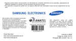 Samsung Samsung E570 manual do usuário