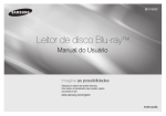 Samsung Blu-ray Player BD-F5500 manual do usuário