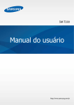 Samsung Galaxy Tab 4 (8.0, Wi-Fi) manual do usuário