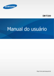 Samsung Galaxy Tab 4 (8.0, Wi-Fi) manual do usuário