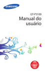 Samsung Galaxy Tab 2 7.0 manual do usuário(CLARO)