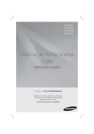 Samsung Home theater e DVD com karaokê manual do usuário