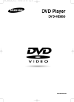 Samsung DVD-HD860 manual do usuário