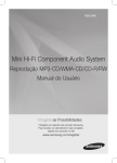 Samsung Mini System H640 manual do usuário