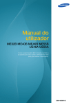 Samsung ME46B manual do usuário