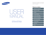 Samsung ST64 manual do usuário
