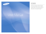Samsung ES68 manual do usuário