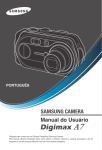 Samsung DIGIMAX A7 manual do usuário
