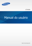 Samsung Galaxy S4 manual do usuário