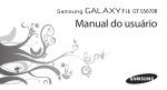 Samsung Galaxy Fit manual do usuário(Android 2.3 (CLARO))