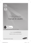 Samsung Refrigerador French Door Sparkling 632 L manual do usuário