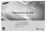 Samsung DVD C350 Manual de Usuario