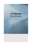 Samsung 26" Wide LCD Monitor T260N Manual de Usuario
