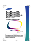 Samsung 750P Manual de Usuario