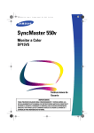 Samsung 550V Manual de Usuario