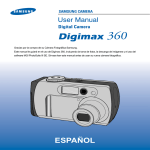 Samsung DIGIMAX 360 Manual de Usuario