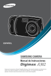 Samsung DIGIMAX 302 Manual de Usuario