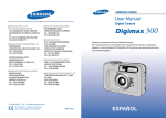 Samsung DIGIMAX 300 Manual de Usuario