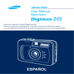 Samsung DIGIMAX 201 Manual de Usuario