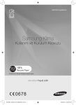 Samsung AR12HSSFCWKXSK Kullanıcı Klavuzu