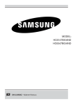 Samsung HC6347BG/AND Kullanıcı Klavuzu