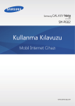 Samsung Galaxy Note 2014 Edition (10.1, 3G) Kullanıcı Klavuzu